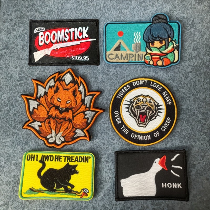 Urban Backpack Tactical - Cartoon dier tactische patch borduurwerk klittenband
