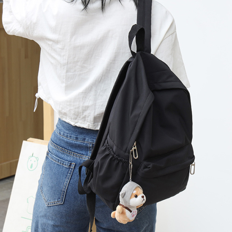 Dames rugzak in effen kleur, g - Fashion Backpack Women recensie en prijs