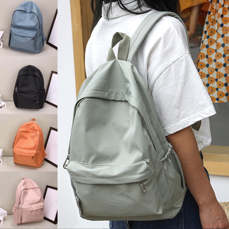 Dames rugzak in effen kleur, g - Fashion Backpack Women recensie en prijs