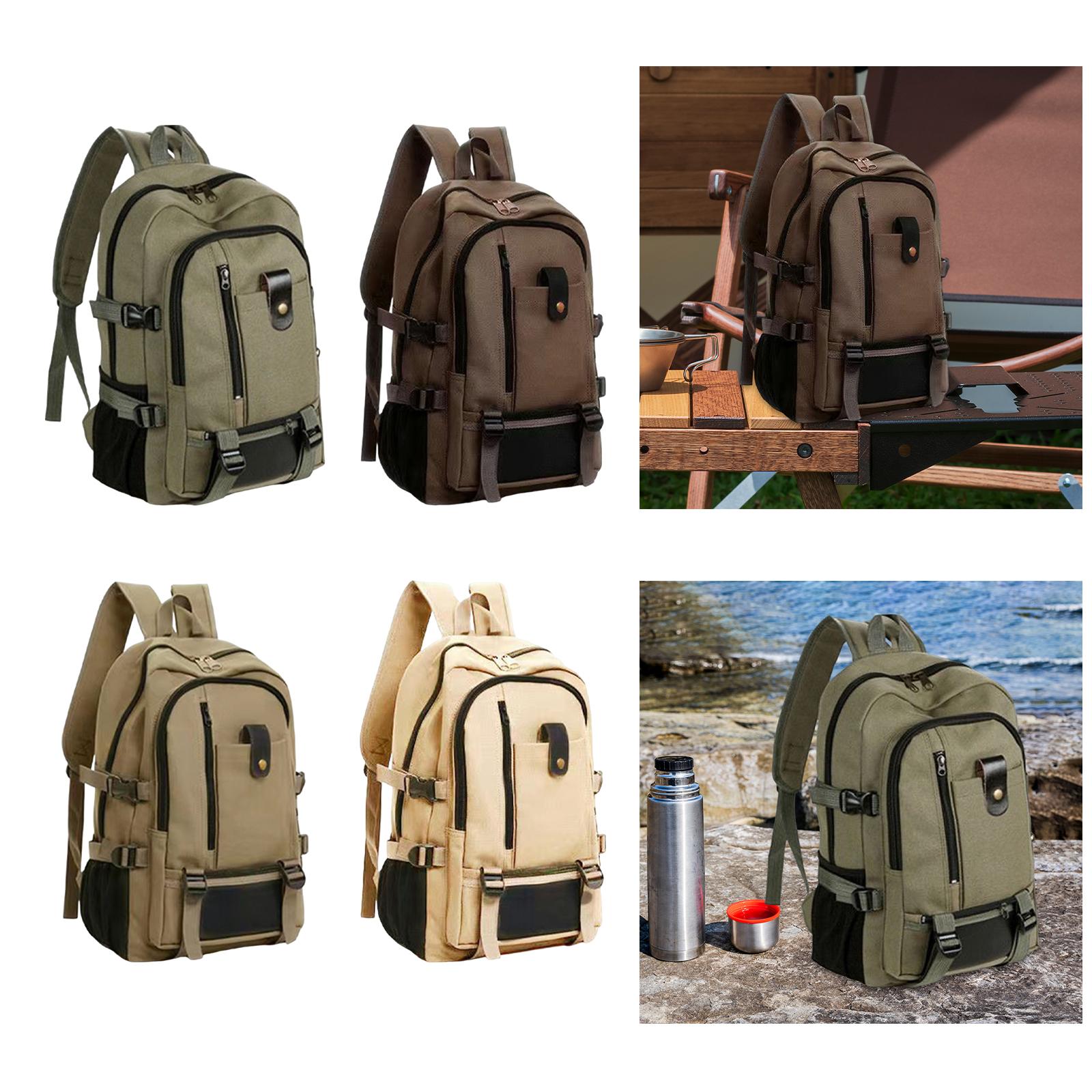 Grote canvas reistas met lapto - Canvas Backpack Casual recensie en prijs